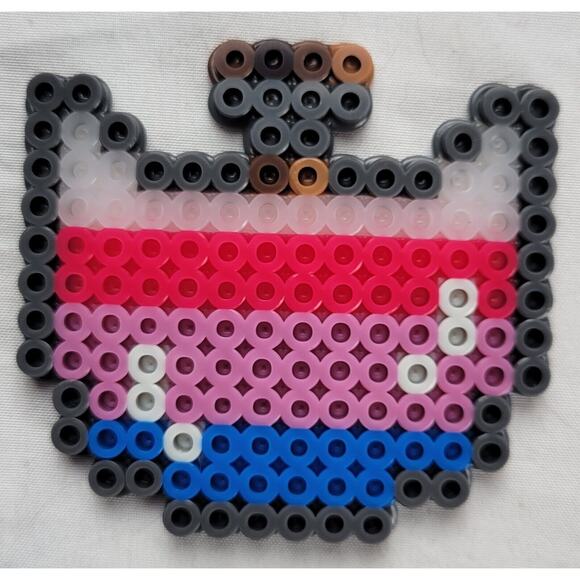 Bisexual LGBT Potion Perler Pixel Art - Picture 2 of 2